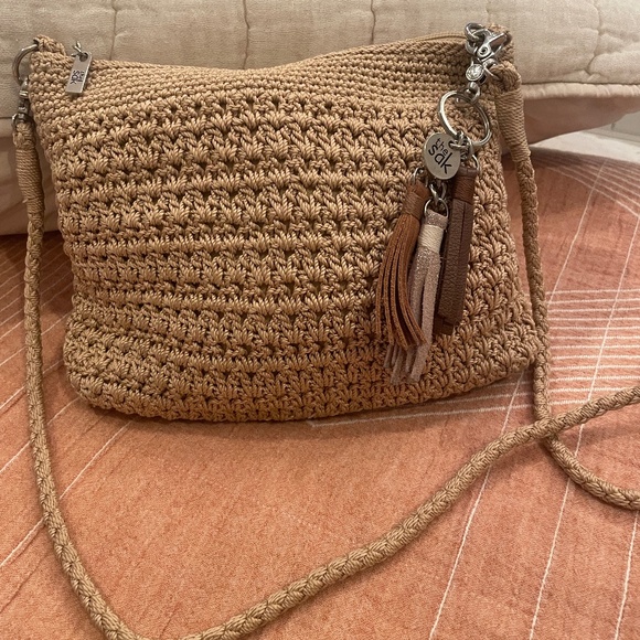 The Sak Crochet Crossbody Purse - Picture 1 of 9